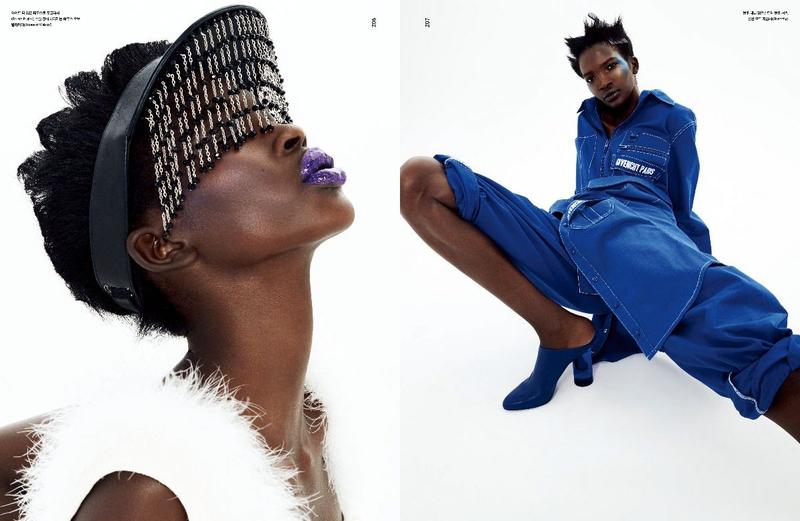 This Elle Italia Editorial Starring a Burundian Model Looks Like Was Styled  By IB Kamara - SatisFashion Uganda