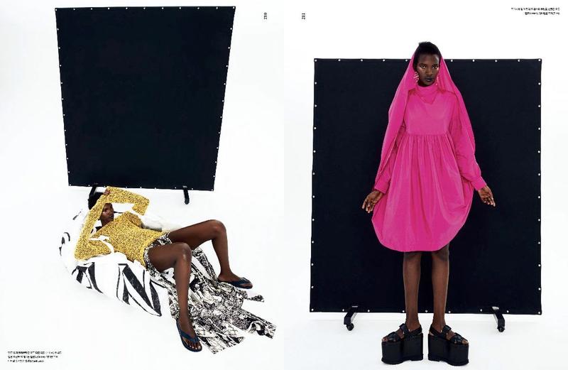 This Elle Italia Editorial Starring a Burundian Model Looks Like Was Styled  By IB Kamara - SatisFashion Uganda