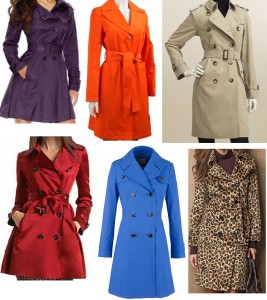 The Trench Coat. Every trendy woman’s answer to this weather ...