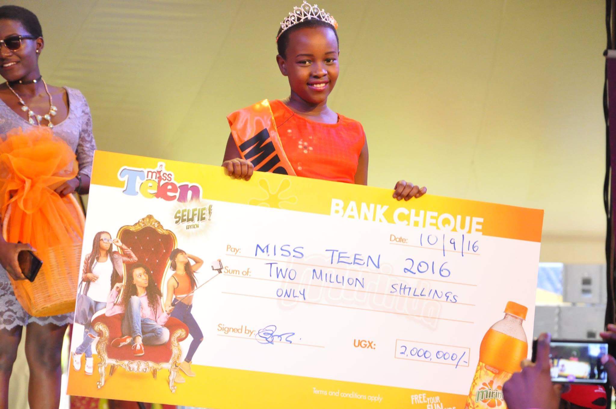 Pomp And Colour As Mirinda Crowns Miss Teen 2016 Linda Nagawa Satisfashion Uganda