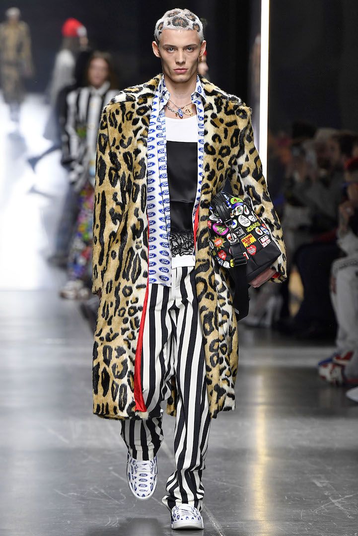 Trend Alert: Versace Wants You to Wear Leopard Print in Your Hair ...