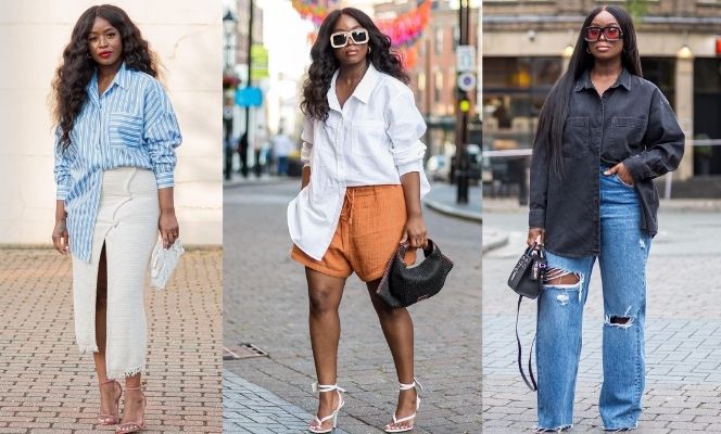 Your Style Guide On How To Wear Oversized Shirts Satisfashion Uganda